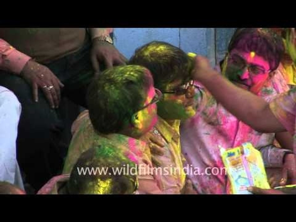 Holi cannot be without colors!