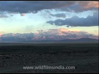 Wide view of Kailash Mansarovar