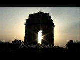 India Gate at dusk, New Delhi