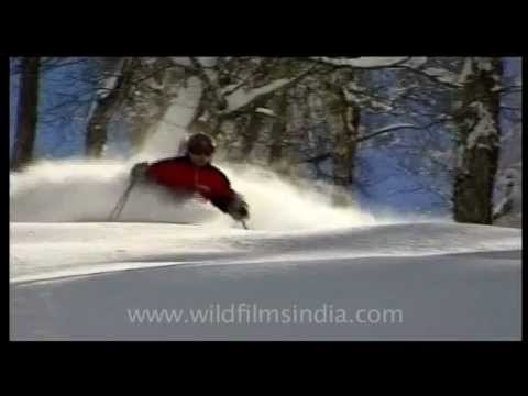 Heli skiing excitement in the Himalayas!