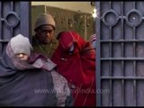 Tihar Jail inmates take the jail van