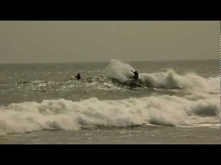 Surfing in High Waves, Indonesia