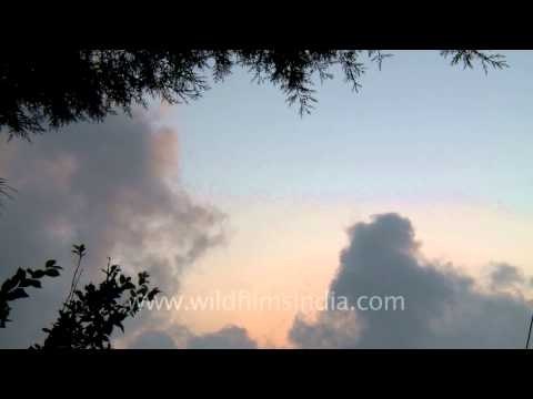 Amazing cloud time lapses in Landour