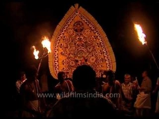Padayani festival celebrations in South India