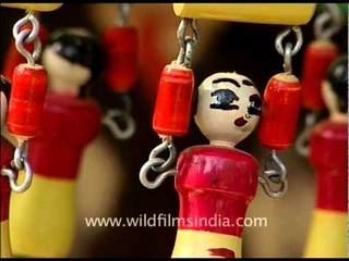 Clay and bronze products at Surajkund mela