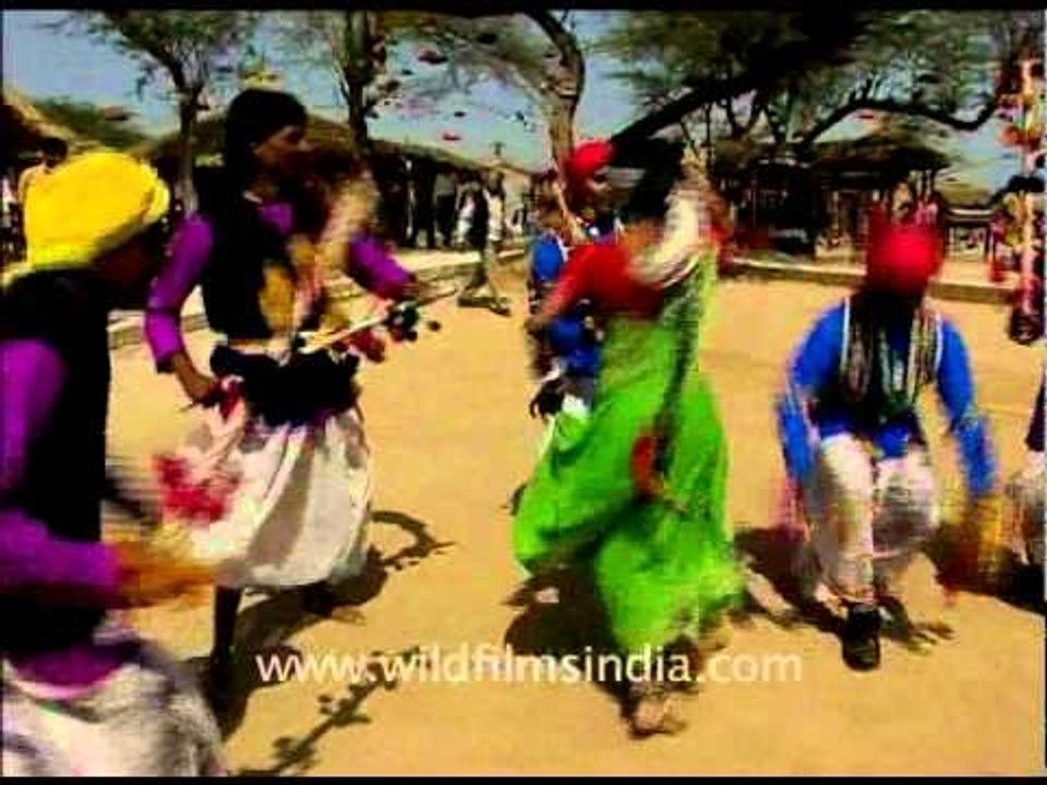 Cultural dance performance at Delhi Surajkund Mela