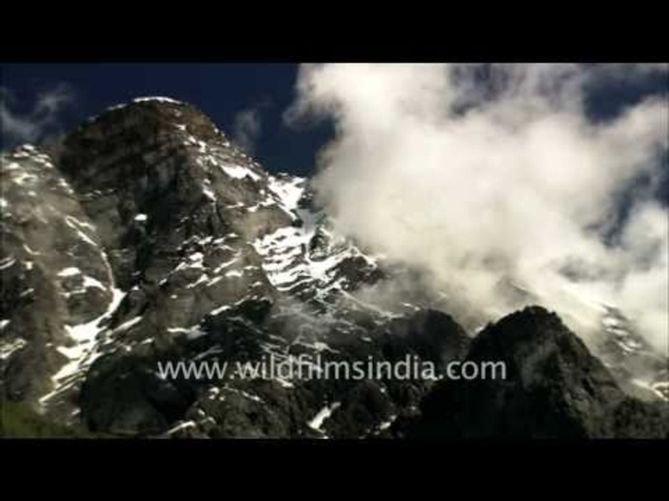 The high valleys above Badrinath in the upper Ganga valley