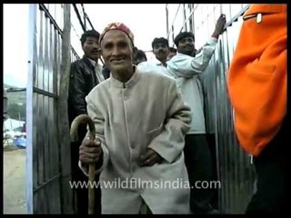 Old man dancing to Bollywood track