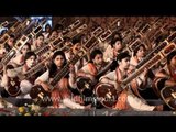 The first of its kind concert - mass sitar recital