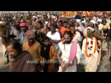 Pilgrims at Kumbh Mela