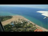 Aerial view of East Timor