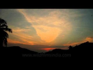 Stunning sunset at Ko Samui