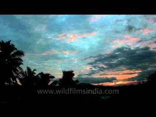 Time lapse in Sumatra Island