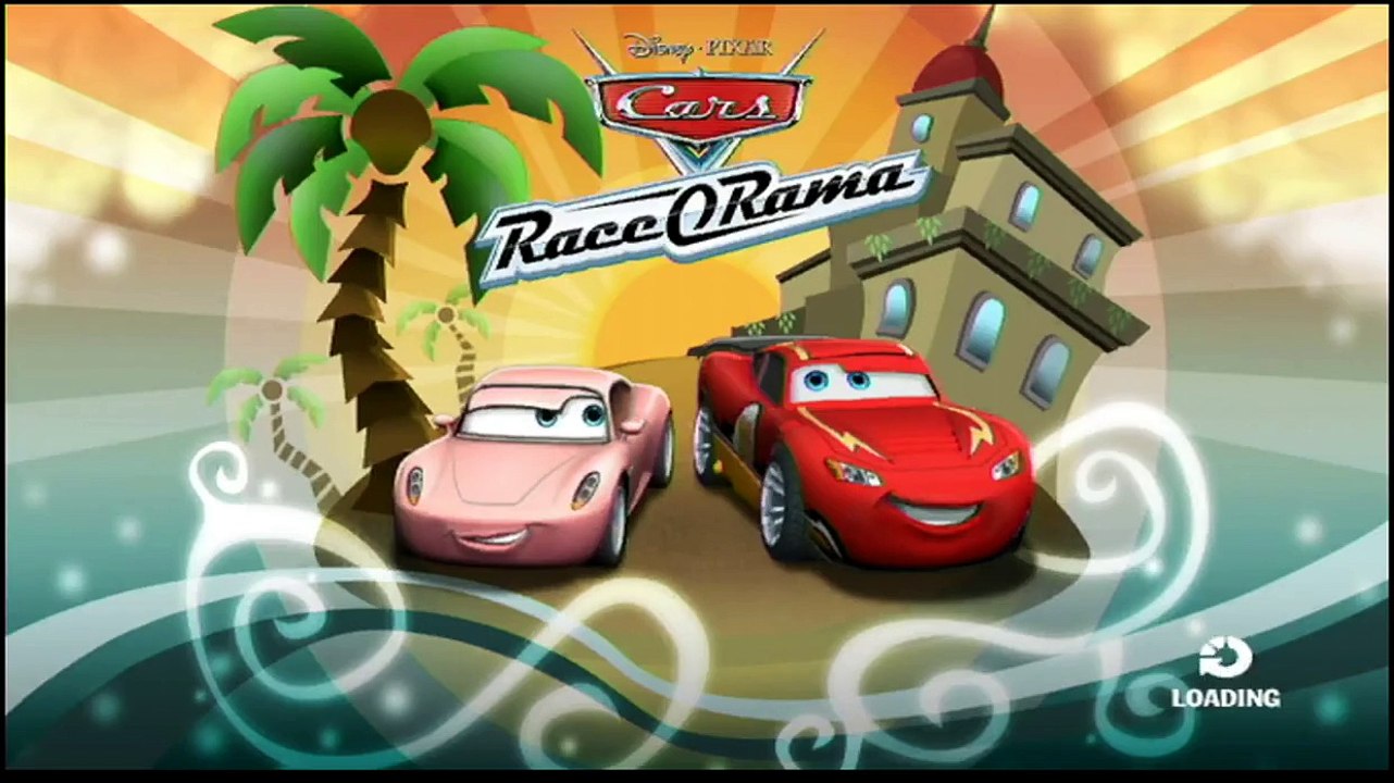 Disney Pixar Cars  Race O Rama - Radiator Springs Speedway - Cars Toon