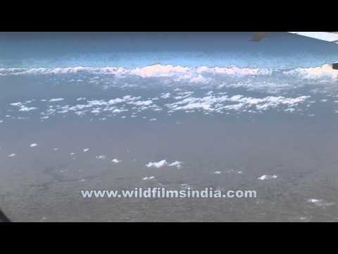 Sikkim-Bhutan Himalaya seen aerially!