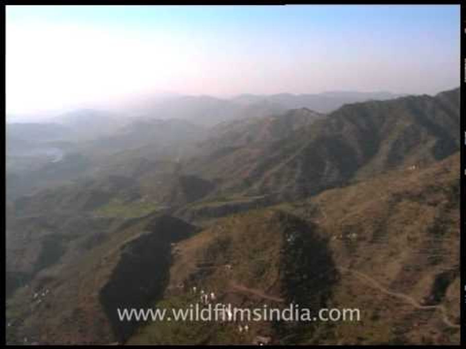 Brown middle hills of Himachal Pradesh