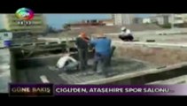 Ege Tv' de yayınlanan '' Çiğli Belediyesi, Ataşehir'de spor salonu yapımına başladı''. haberi