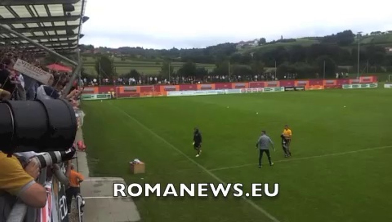 AS Roma, quarto allenamento a Bad Waltersdorf