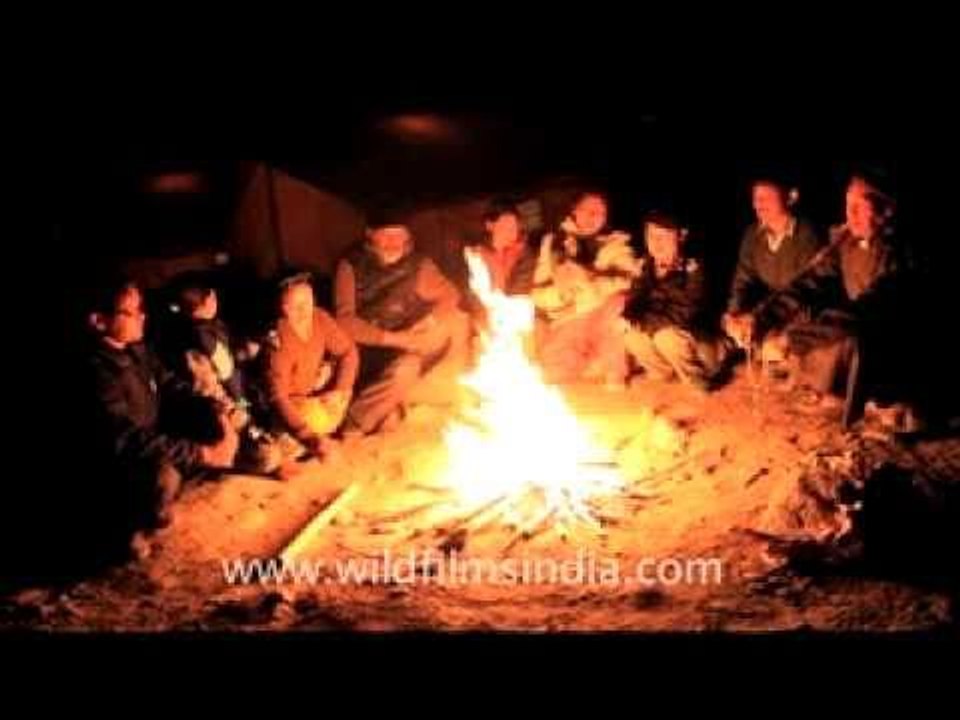 Camp Fire in Ladakh