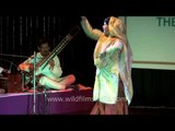 Shovana Narayan performing Kathak