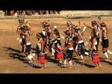 Dancing with hornbill feathers - Zeliang tribe in Nagaland