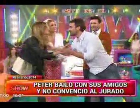Paula en Este es el Show 1 (Pedro y todo el back del baile libre) - 12 de Agosto