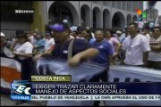 Costa Rica: sindicatos exigen a gob. manejo claro de temas sociales