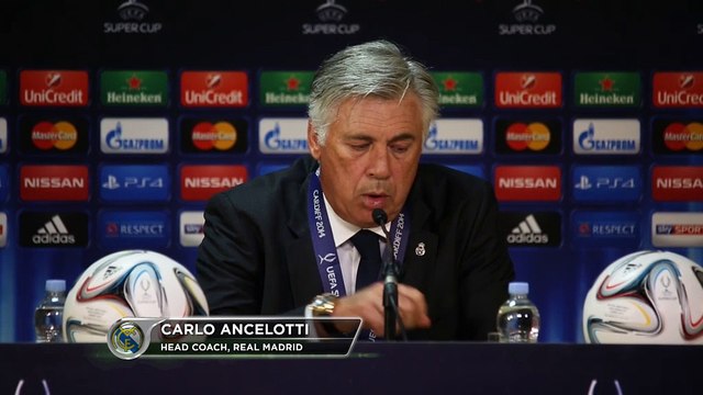 Ancelotti El equipo ha hecho un buen partido