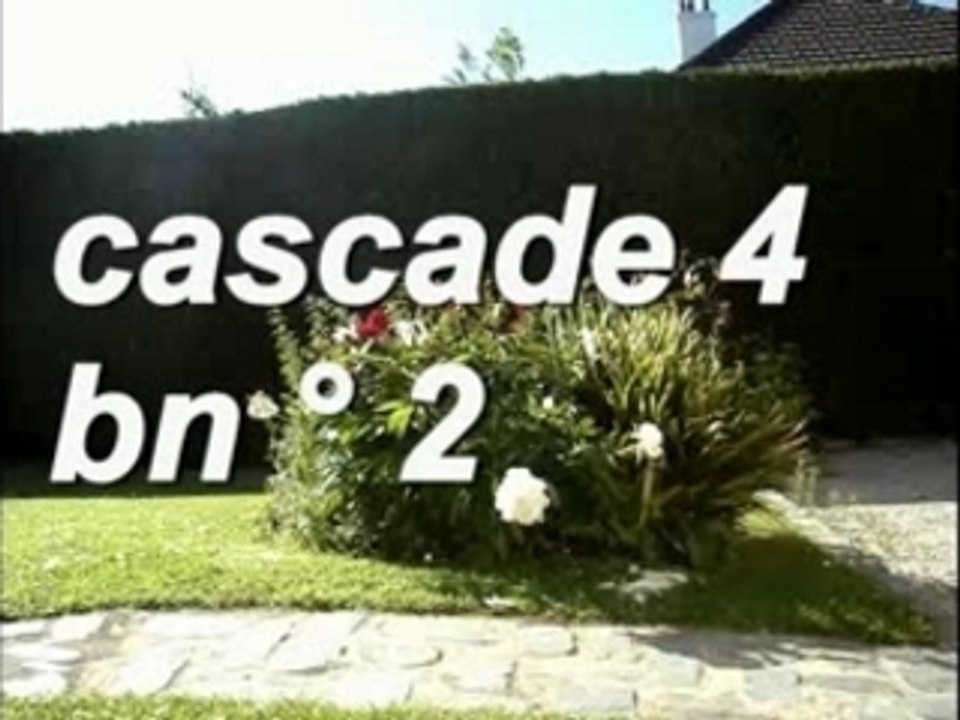 Cascade fleur
