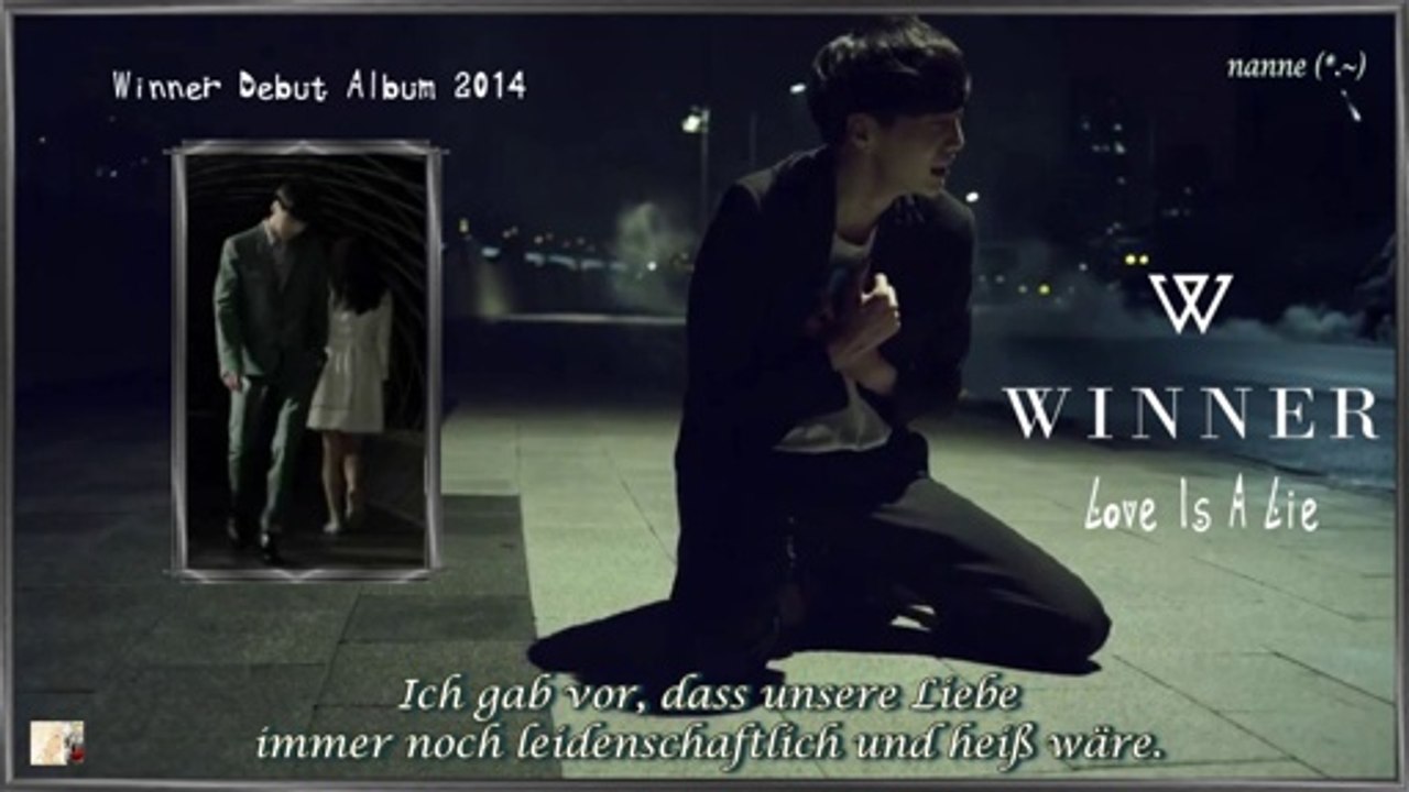 Winner (위너)  - Love Is A Lie (척) k-pop [german sub] Winner Debut Album 2014