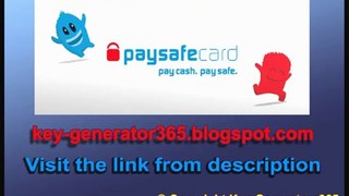 Paysafecard code generator _Link in Description 2014