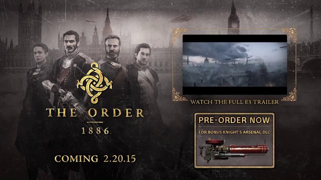 The Order 1886 Official Gamescom 2014 Gameplay Trailer - Tesla Revealed