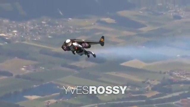 Yves Rossy- Fly with the Jetman