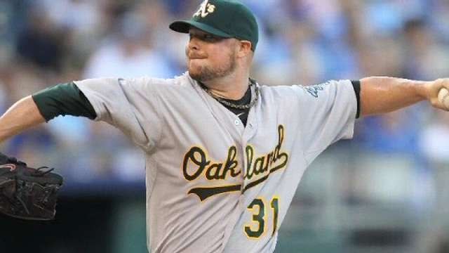 Lester, A's Halt Royals' Win Streak