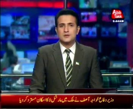 Defense Minister Khawaja Muhammad Asif rules out coup possibility