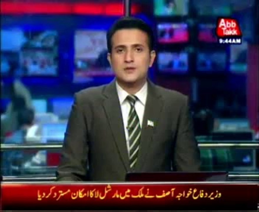 Defense Minister Khawaja Muhammad Asif rules out coup possibility