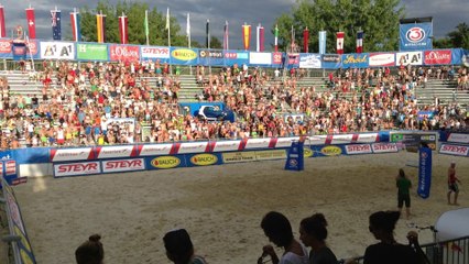 BRA vs USA match ball Emanuel-Pedro vs Gibb-Patterson 1-2 (19-21, 21-18, 16-18)