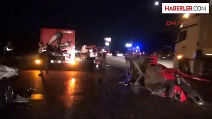 Üç Tekerli Motora Otomobil Çarptı Baba Öldü, Oğlu Ağır Yaralandı