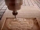 Wood cnc router, wood relief engraving machine video, China cnc router