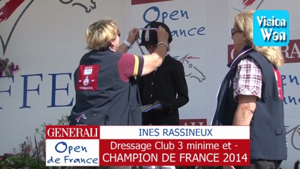 dressage club 3 minime et moins