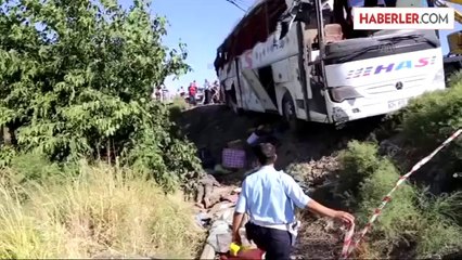 Aksaray'da otobüs devrildi: 6 ölü, 17 yaralı (3)