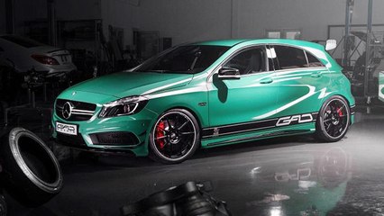 Tải video: Mercedes-Benz A45 AMG With 430 PS From GAD Motors !