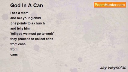 Jay Reynolds - God In A Can