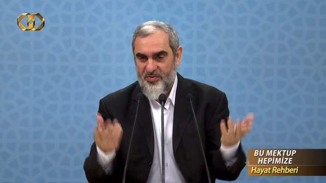 “Allah’ın bir ayeti beni nasıl etkilemez” diye korku ve tefekkür etmeli - Nureddin YILDIZ - Sosyal Doku Vakfı