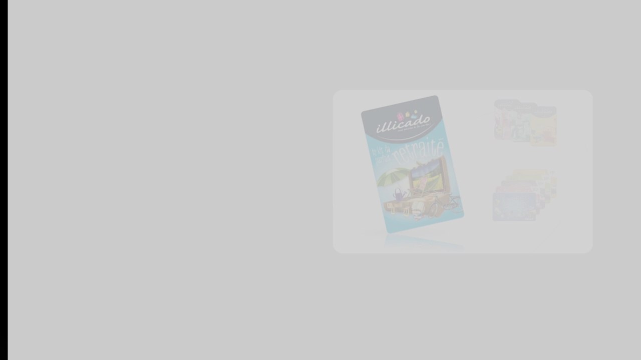 Carte cadeau illicado : une bonne idée de cadeau pour un départ en retraite