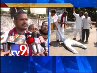 Protests in Vizag over Vijayawada to be ad hoc capital of A.P