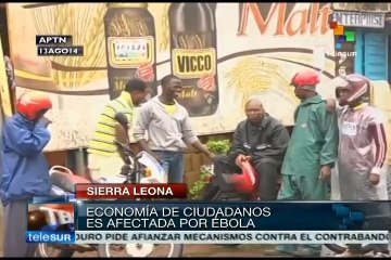 Ébola afecta la economía de la población de Sierra Leona