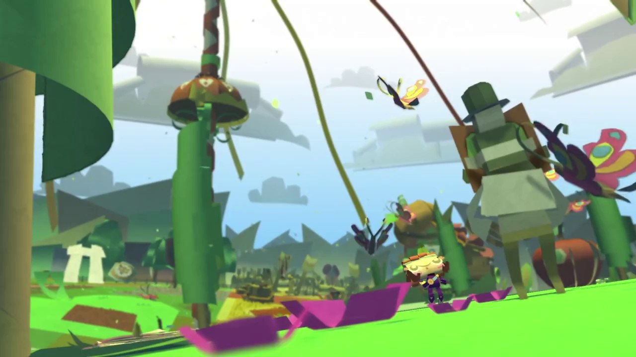 Tearaway arrive sur Playstation 4 !