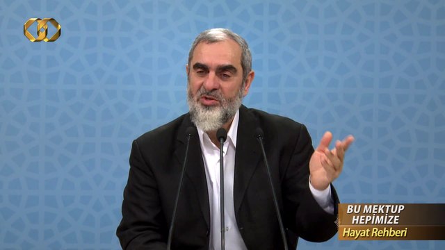 Tevbenin havalesi olmaz. Bu kadar merhametli bir Allah’ı bırakıp nereye gidiyoruz - Nureddin YILDIZ - Sosyal Doku Vakfı