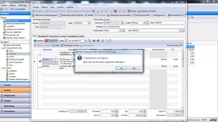 EBP Facturation pratic 2014 : Les avoirs et avoirs d'acompte